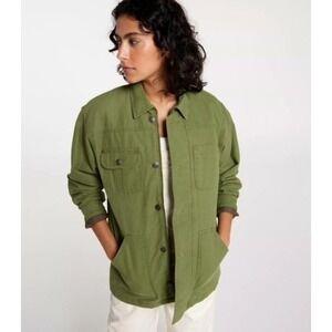 Alpine‎ Design Quilted Lined Chore Coat Womens XS Lush Olive NWT